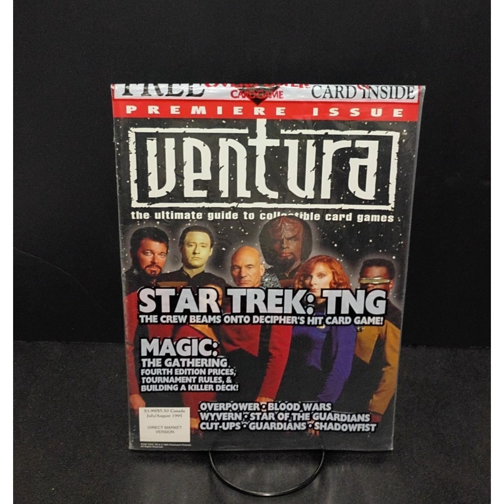 Ventura Magazine July 1995 Star Trek TNG Premiere Issue Sealed CCG Guide